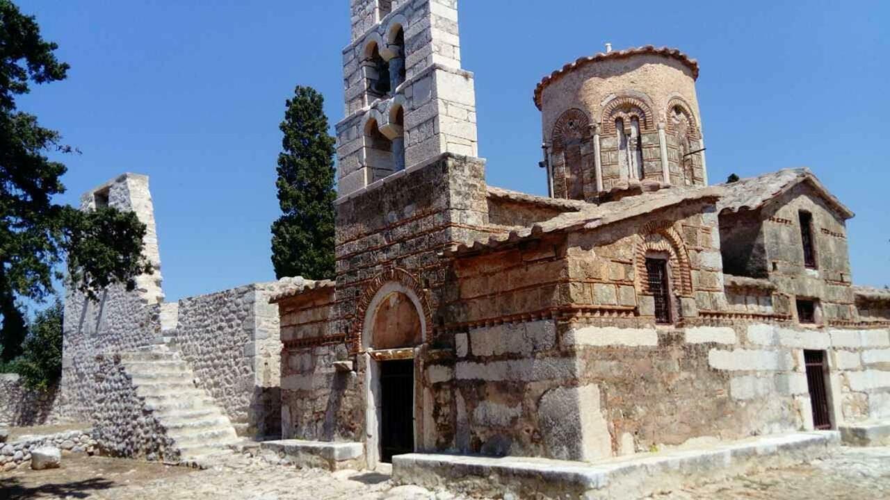 Charouda Stone Tower Apartman Pírgos Dhiroú Kültér fotó