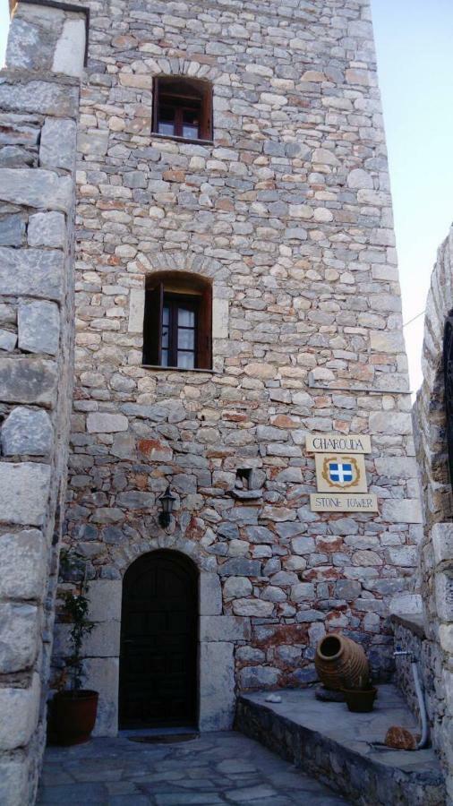 Charouda Stone Tower Apartman Pírgos Dhiroú Kültér fotó