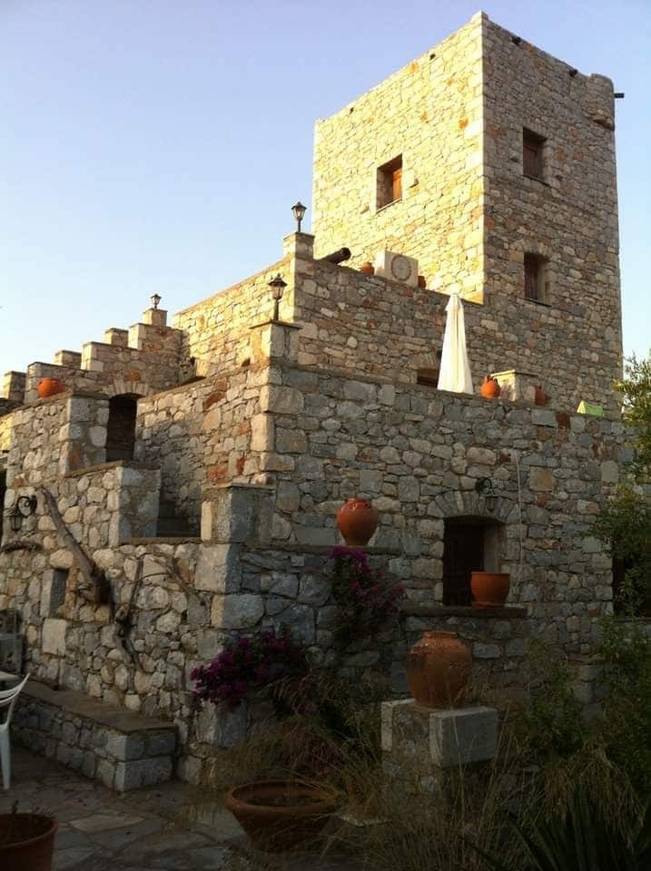 Charouda Stone Tower Apartman Pírgos Dhiroú Kültér fotó